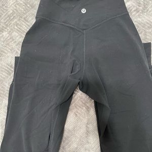 Lululemon joggers size 0 in black